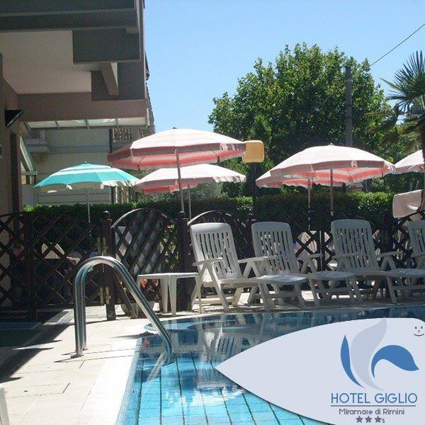 Hotel Giglio Rimini Exteriör bild