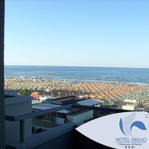 Hotel Giglio Rimini Exteriör bild